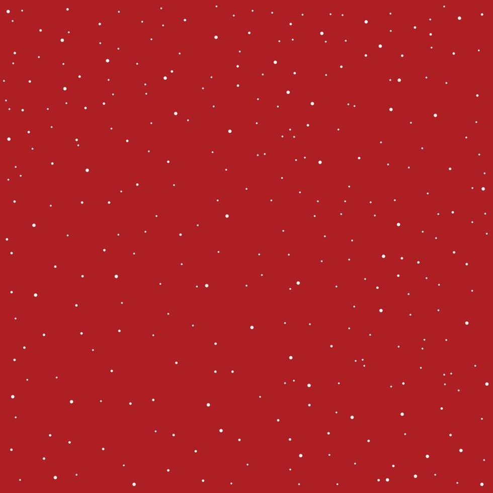 untidy dot christmas background with red color vector