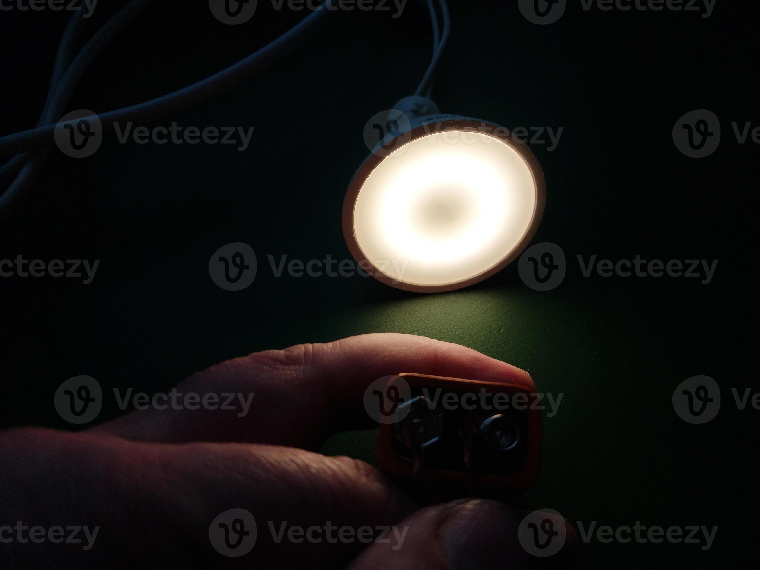 Backup lighting with LED lamps 13420800 Stock Photo at Vecteezy