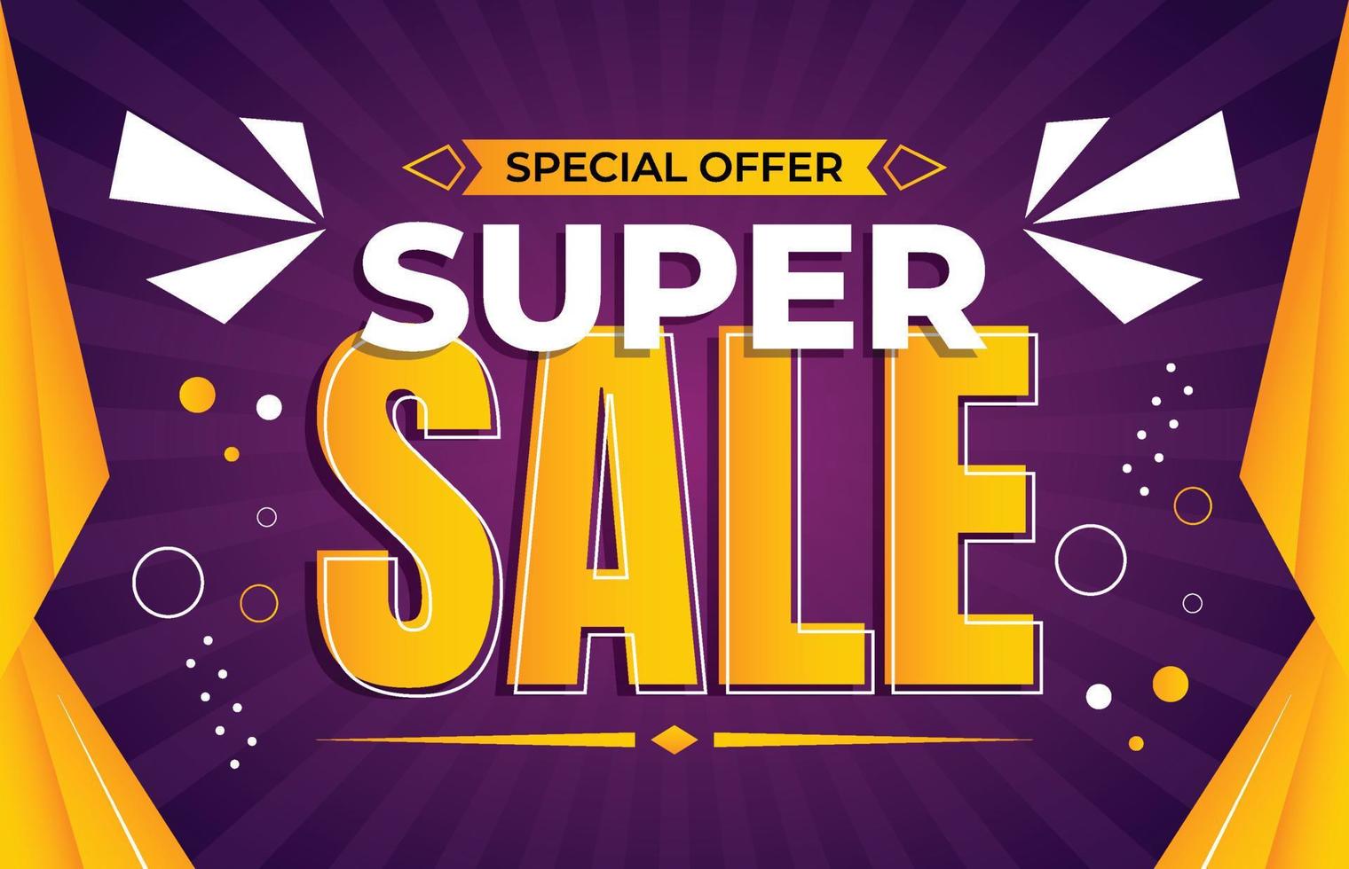 Super Sale Banner template Flyer And Poster For Prommotion vector