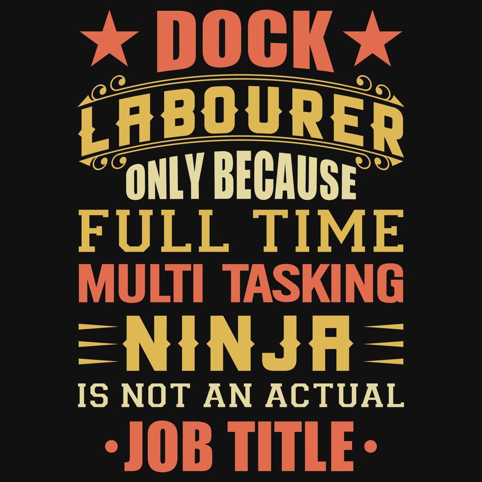 Awesome typography tshirt design vector