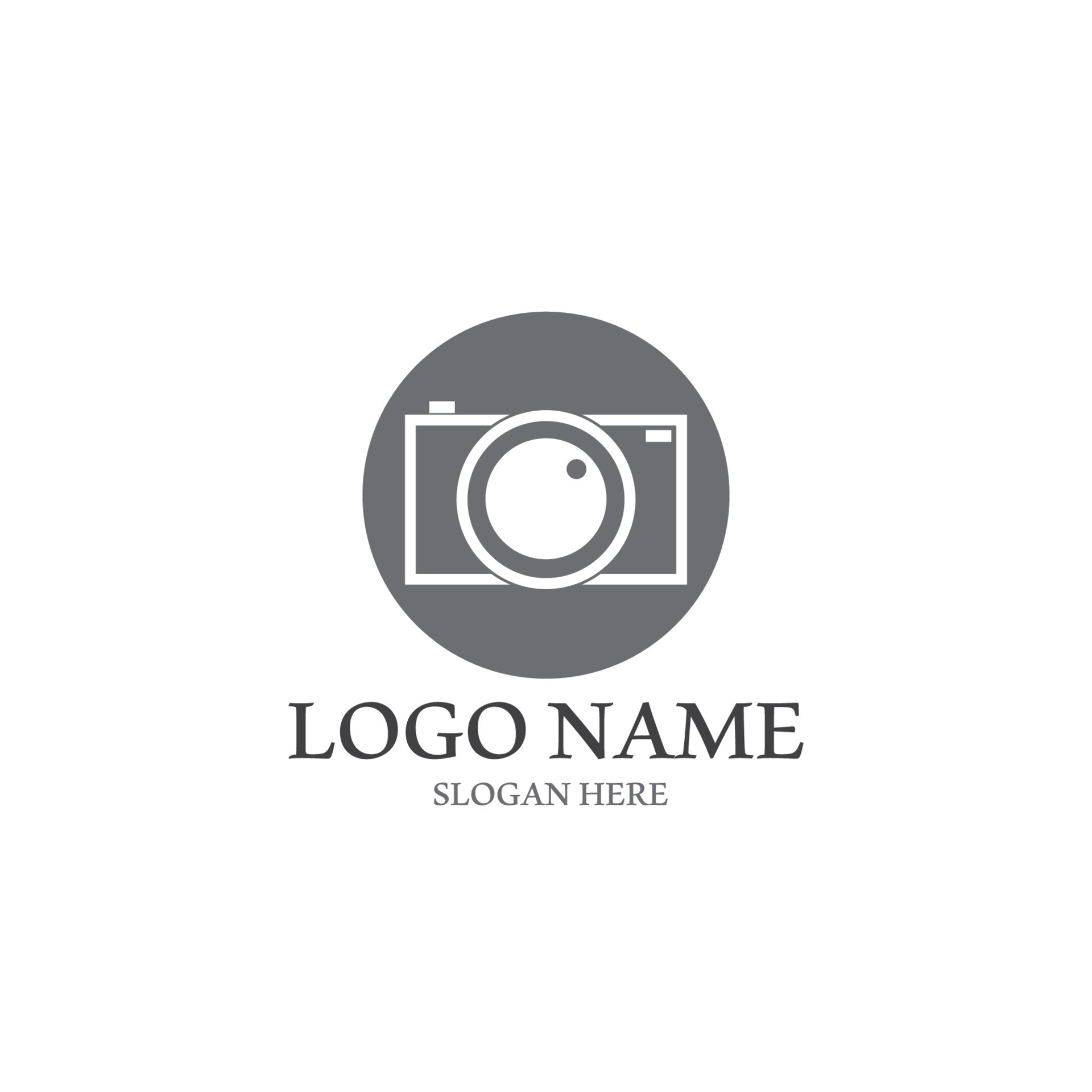 camera logo and vector template 13422236 Vector Art at Vecteezy