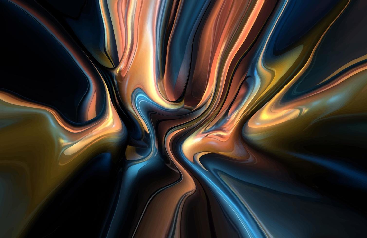 diseño de fondo líquido de lujo brillante moderno abstracto vector