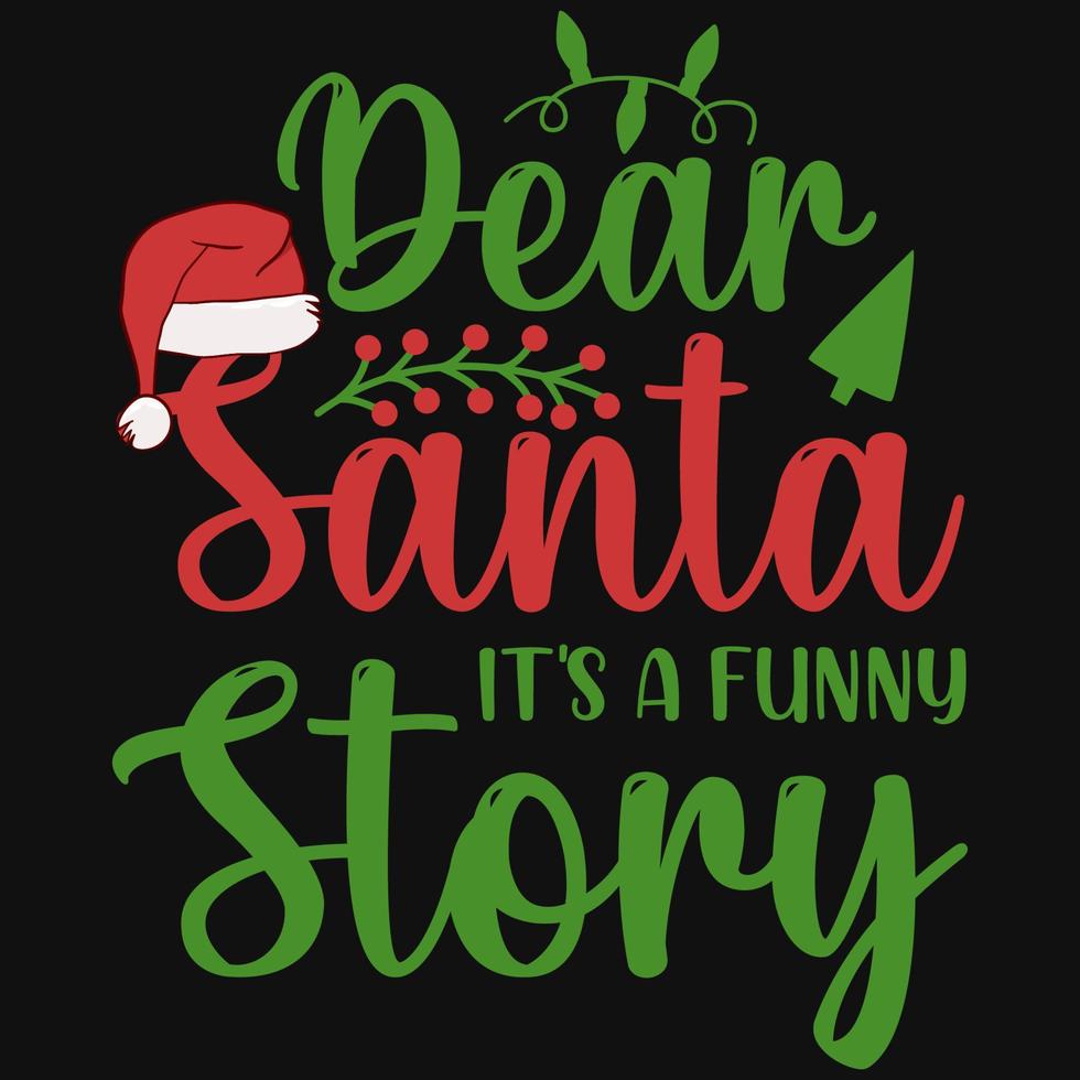 Awesome Christmas tshirt design vector