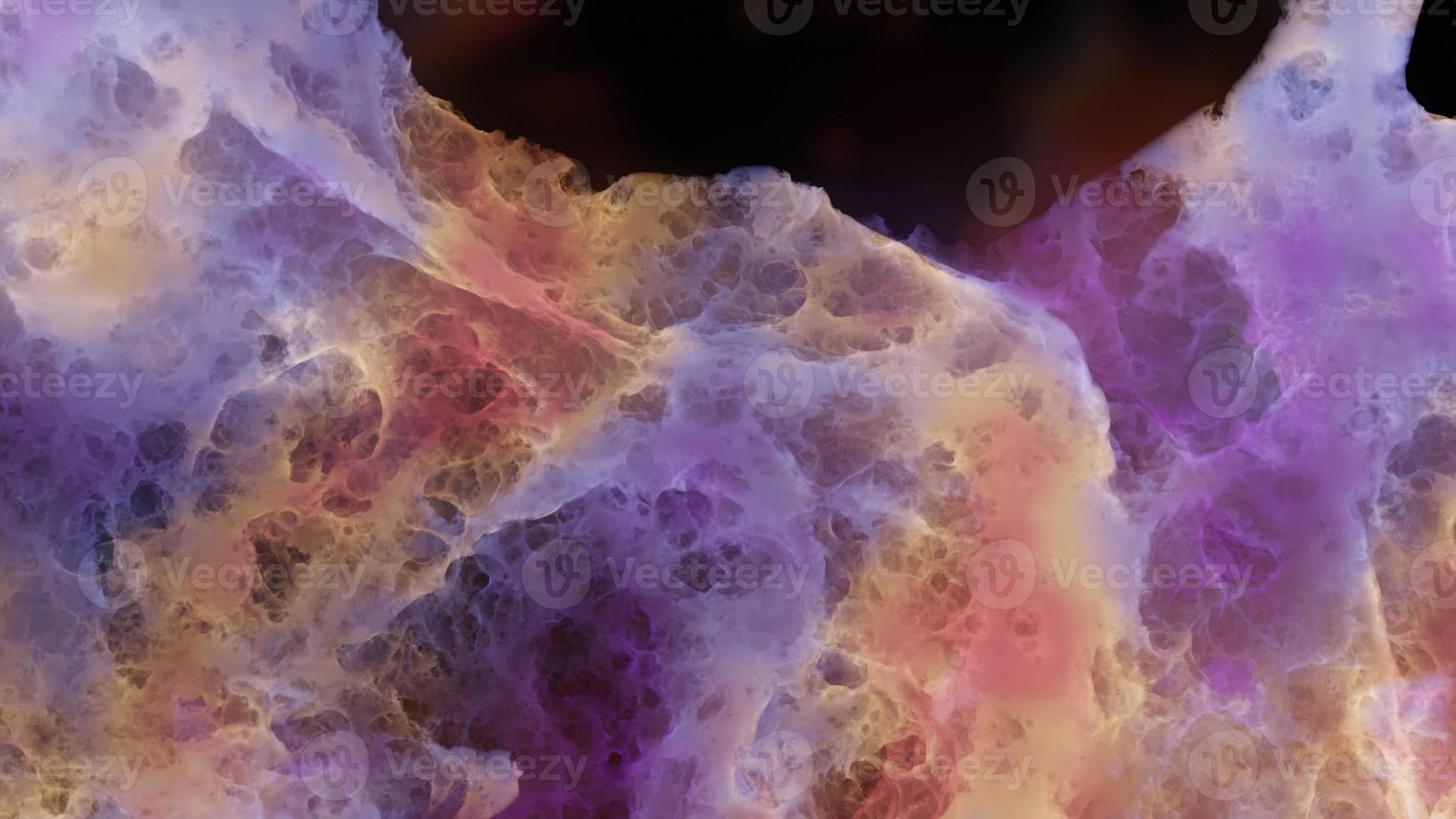 Abstract background nebula 3D illustration photo