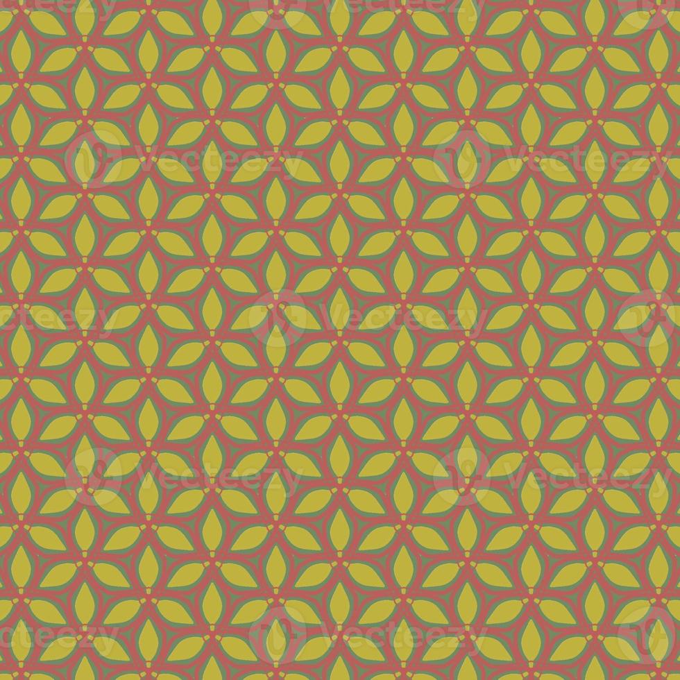 Floral pattern decor photo