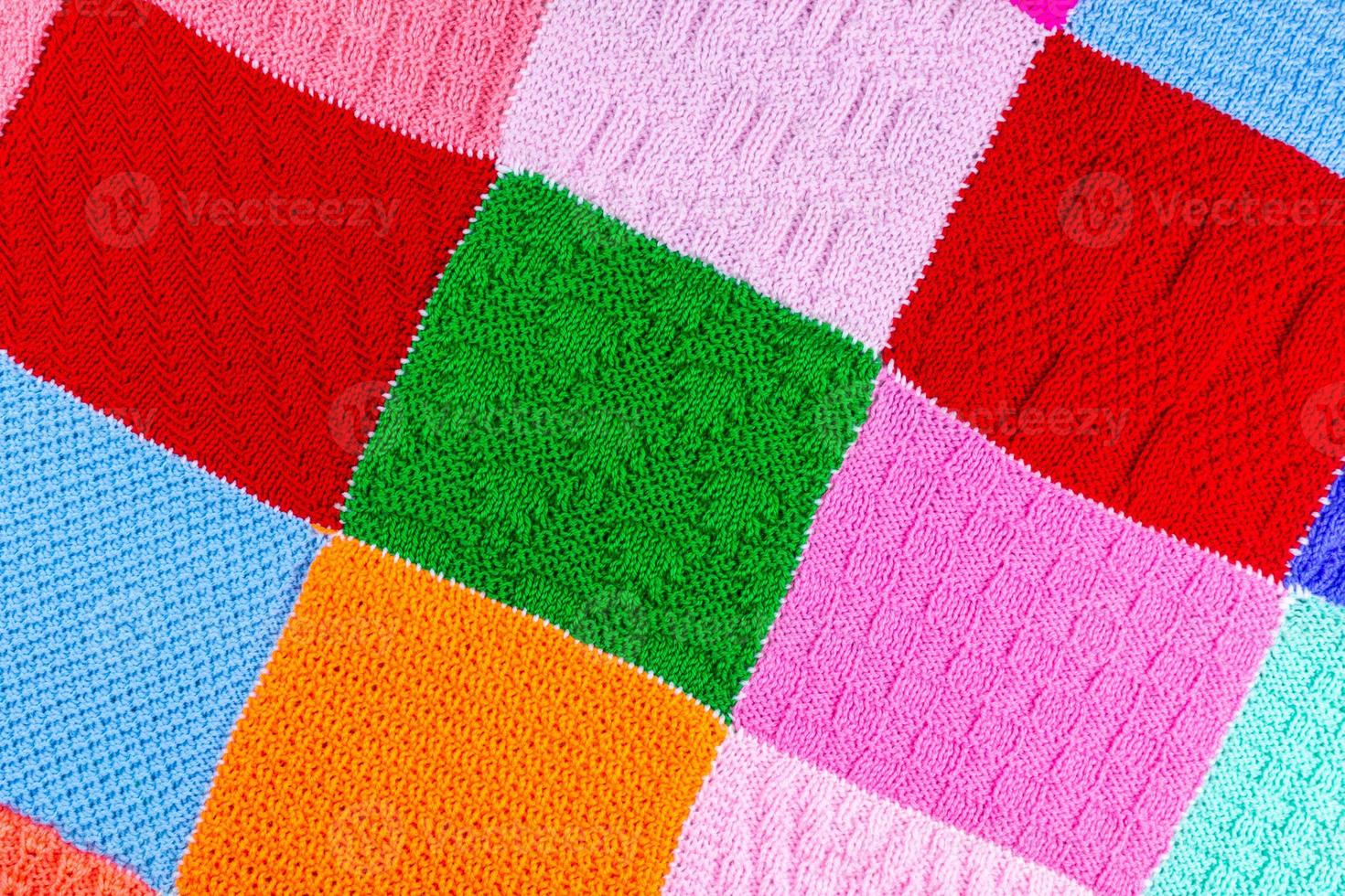 texture of knitted fabric, background. photo