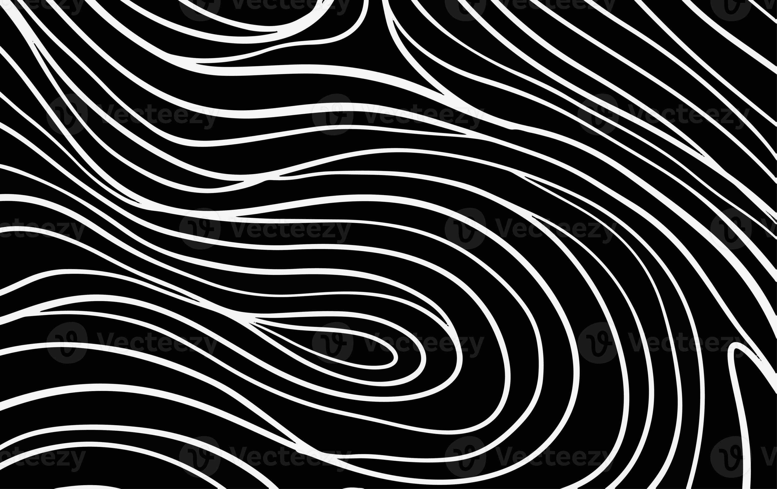 Abstract black and white contour outline background design. luxury and