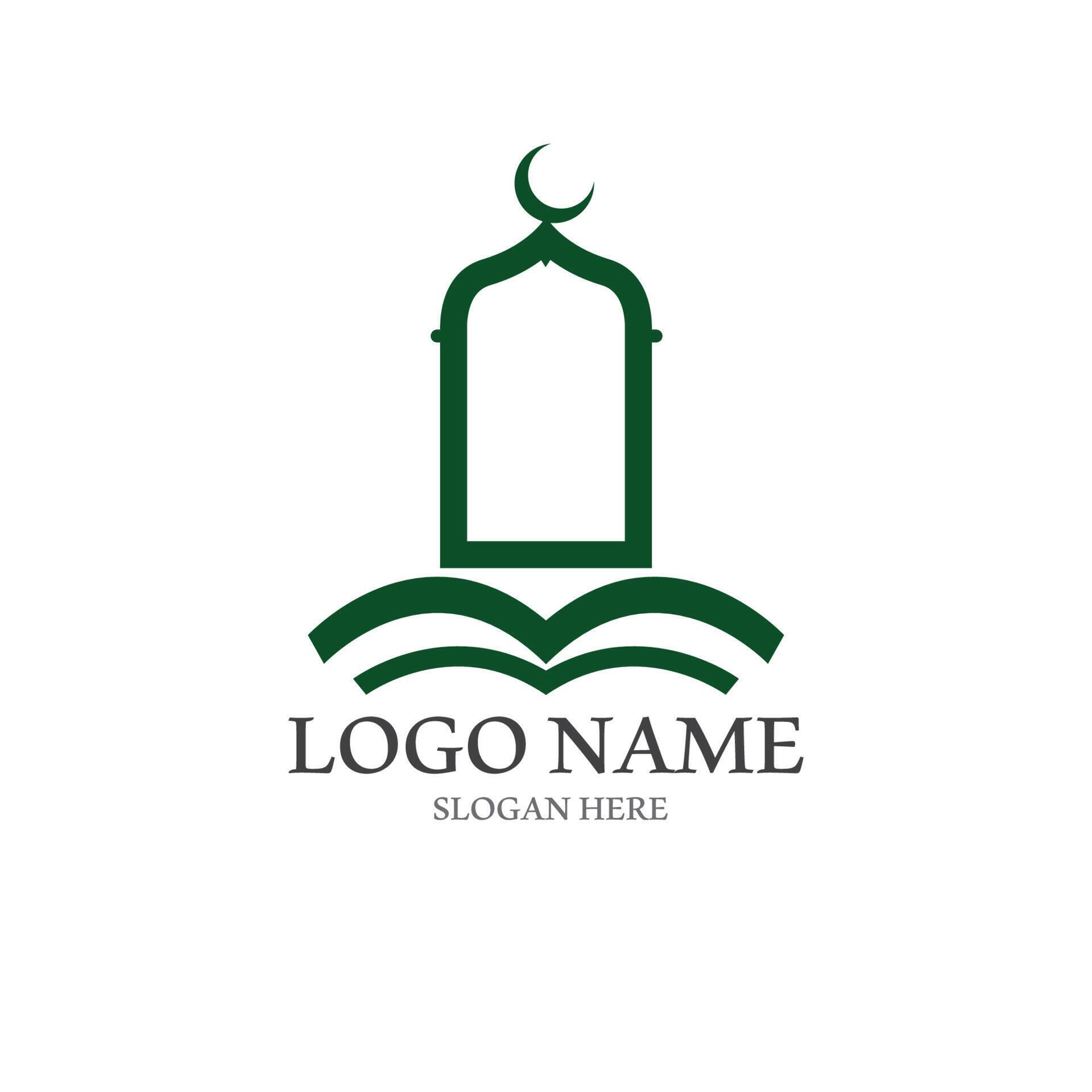 islamic logo and vector template 13429278 Vector Art at Vecteezy