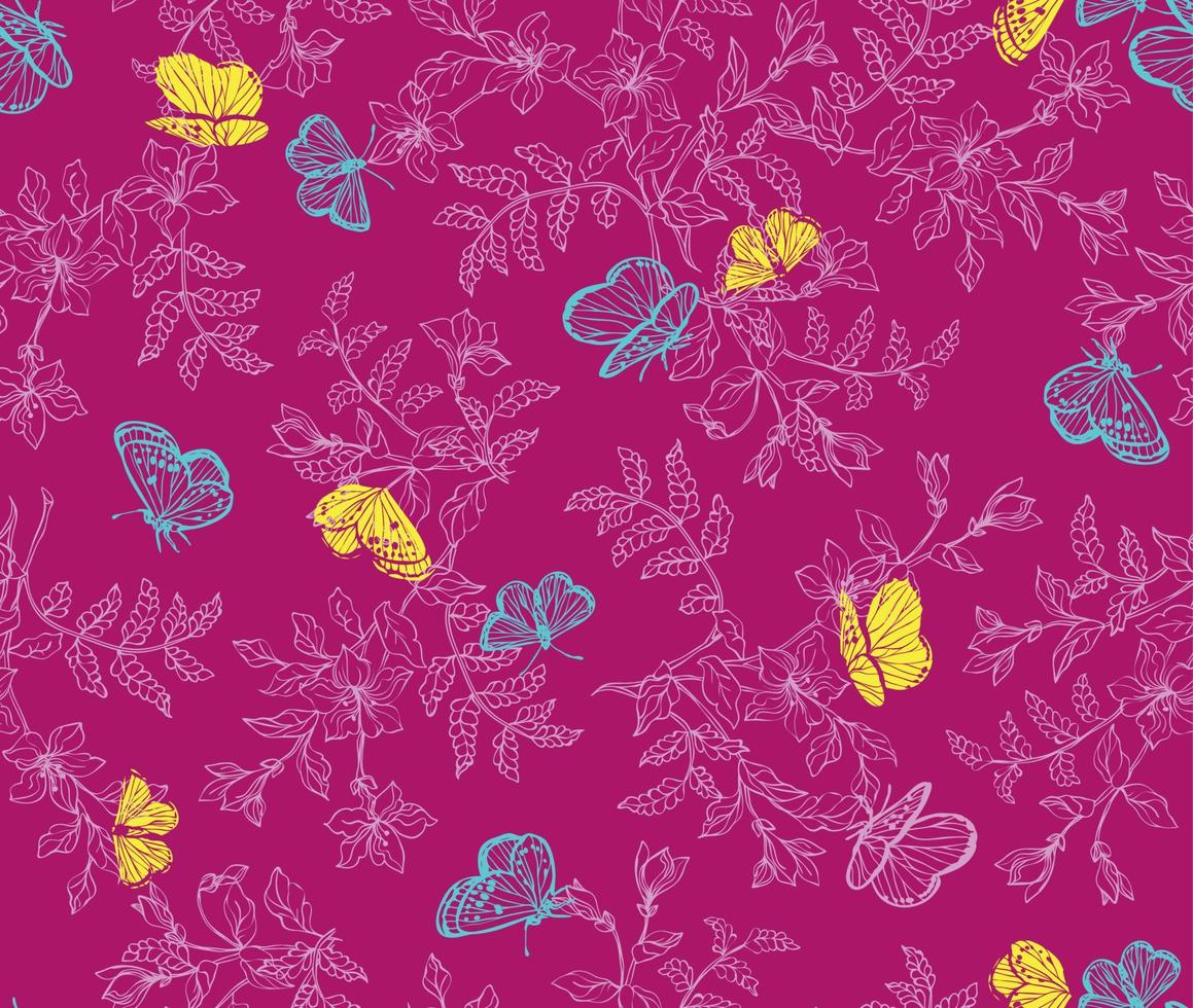 Best beautiful fabric vector art design wallpaper seamless pattern vector illustration png files pattern background floral