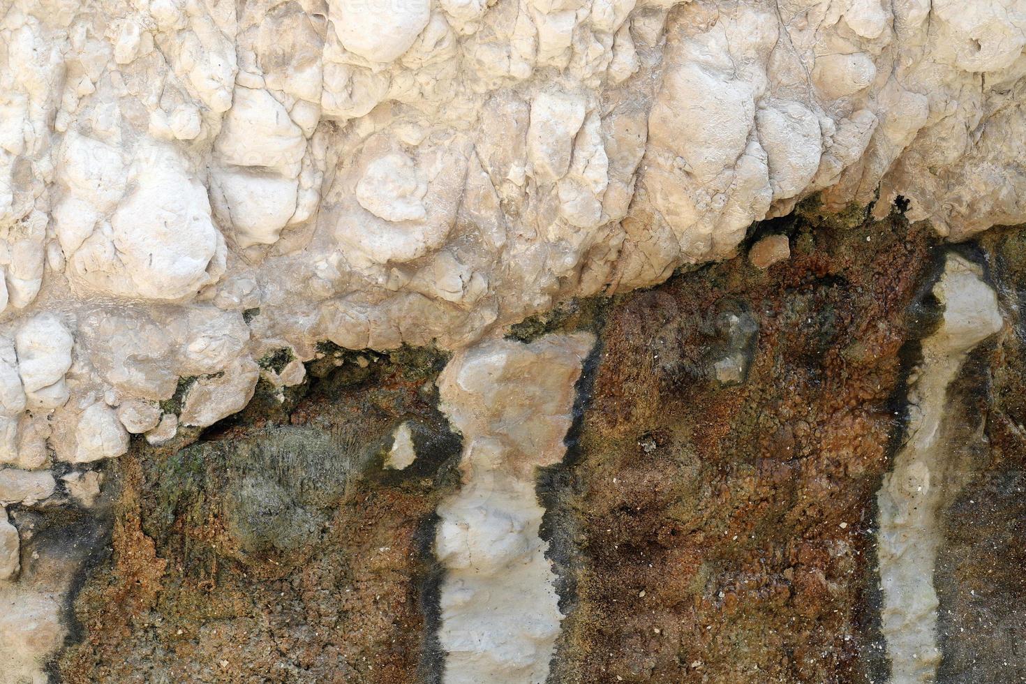 Texture of large stones and mountain rocks. photo
