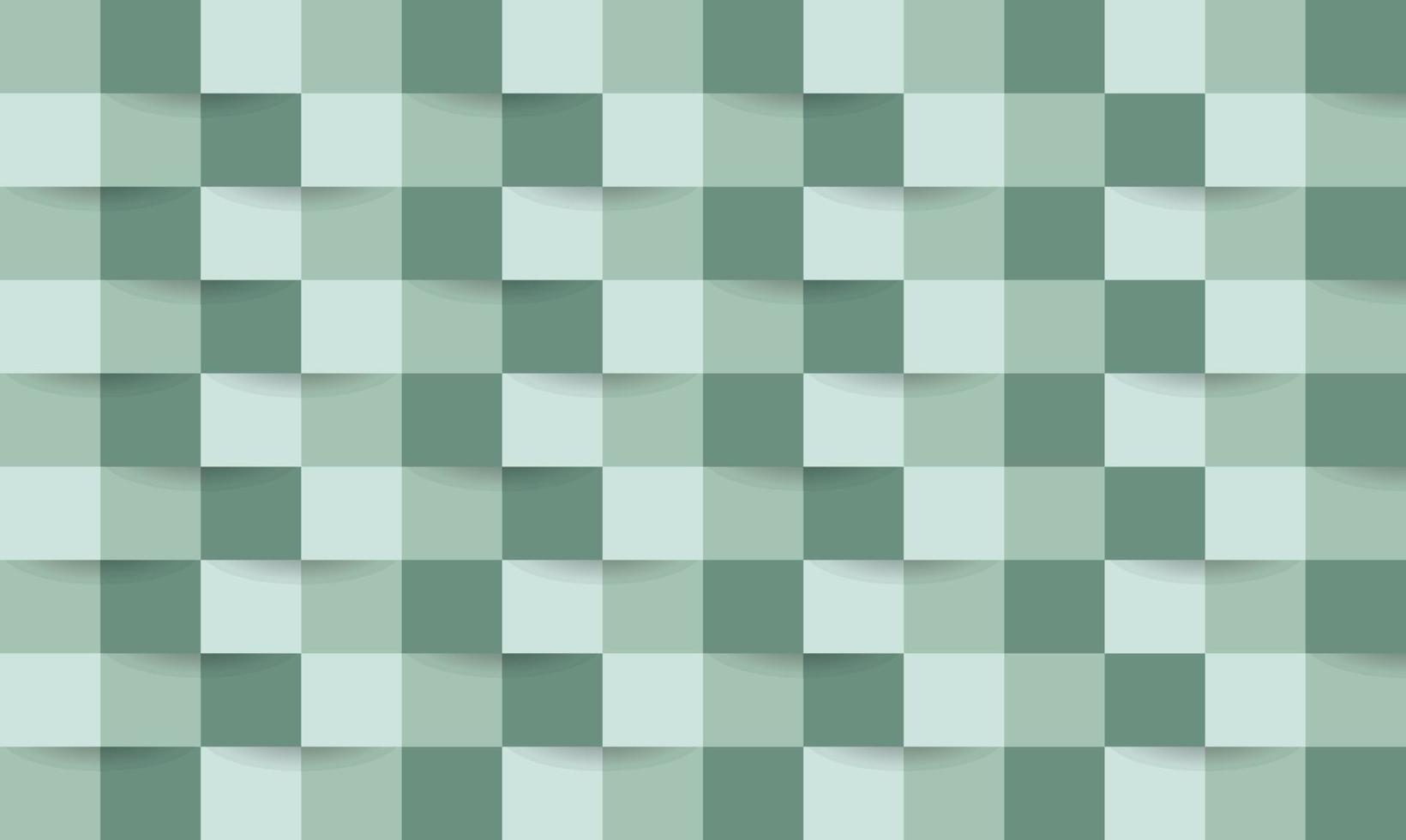 Green Abstract Geometric Background 3d Effect Vector Image. Eps10