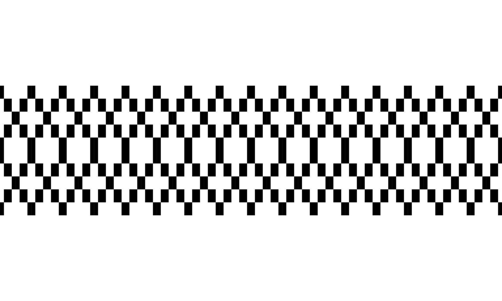 Seamless Motif Pattern Arranged of Rectangle Composition for Ornate, Decoration, Background, Website or Graphic Design Element. Vector Illustration