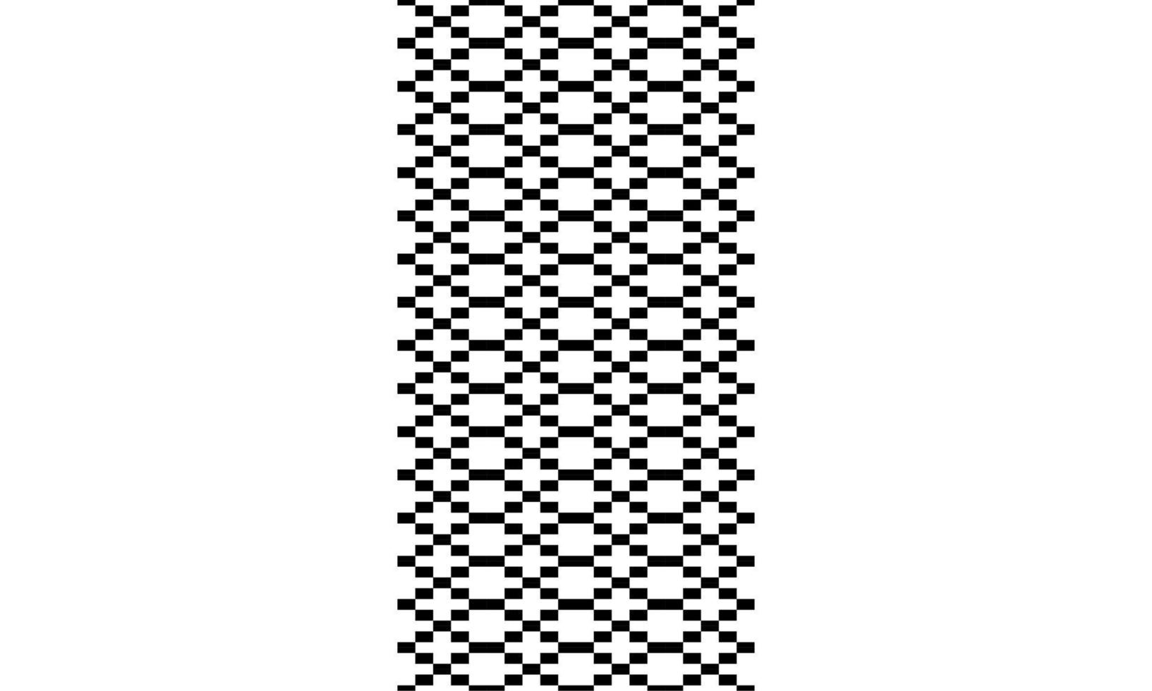 Seamless Motif Pattern Arranged of Rectangle Composition for Ornate, Decoration, Background, Website or Graphic Design Element. Vector Illustration