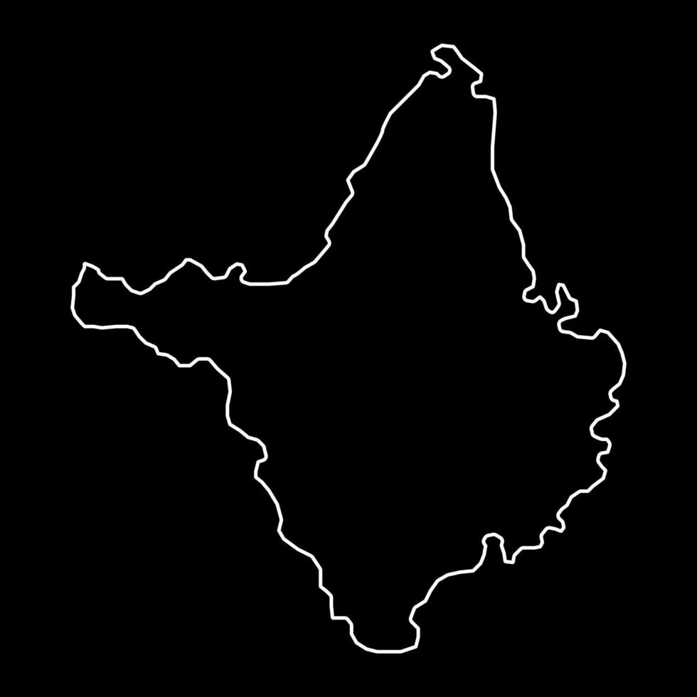 mapa amapa, estado de brasil. ilustración vectorial vector