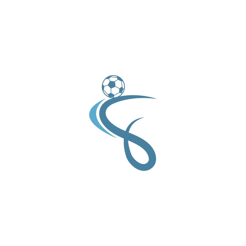 Football icon design vector