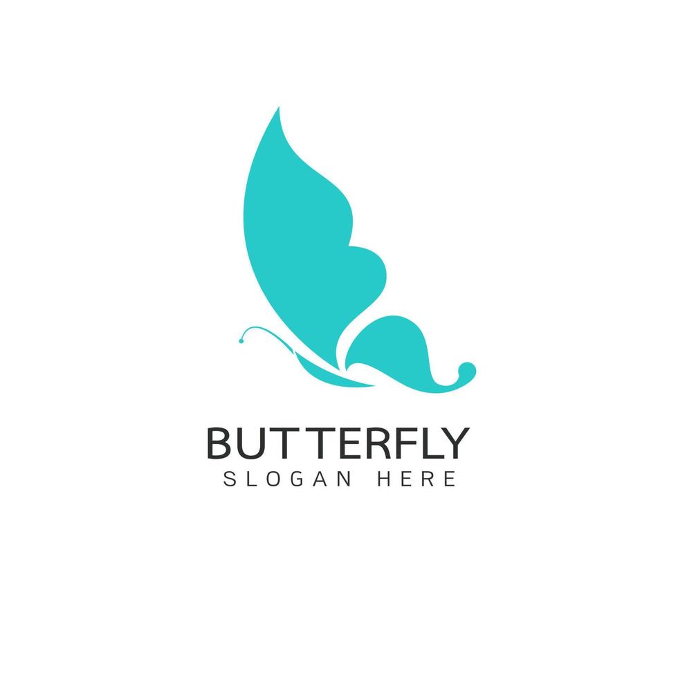 vector logo de mariposa