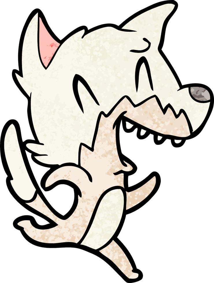 Vector fox character in cartoon style