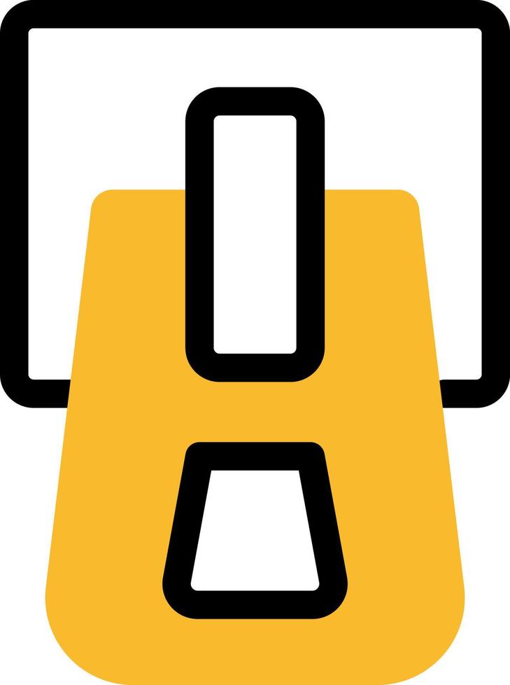 Fabric zipper, illustration, vector on a white background.