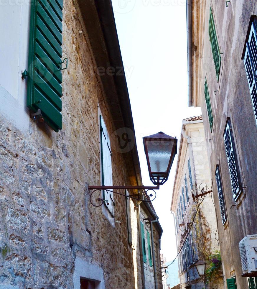 Montenegro, Kotor. Architecture of the old city. photo