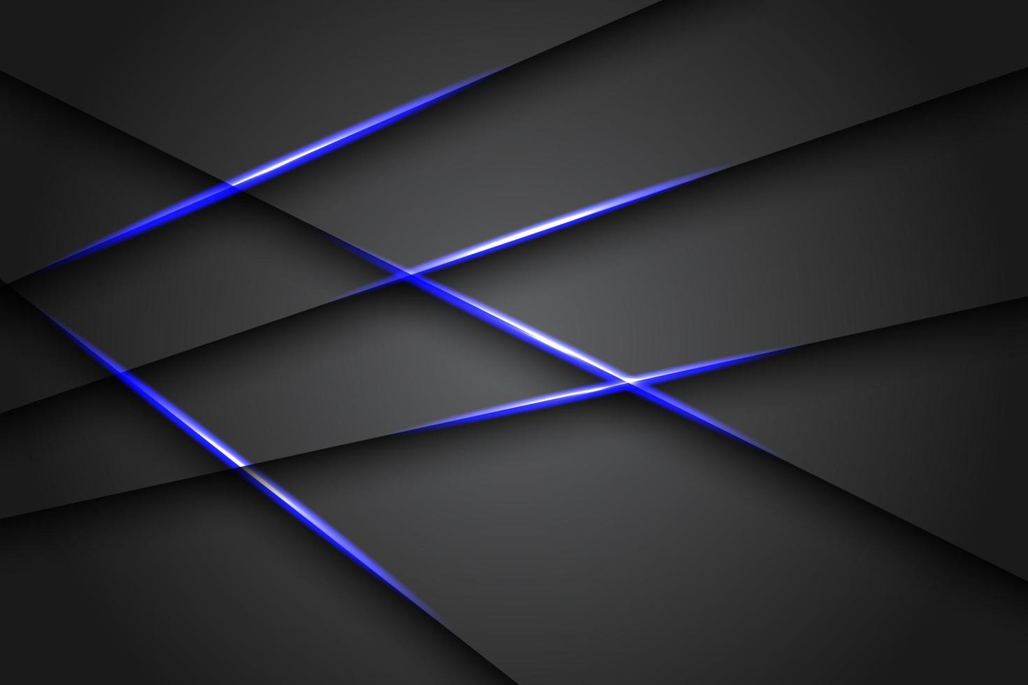 abstract light blue black space frame layout design tech triangle concept gray background. eps10 vector