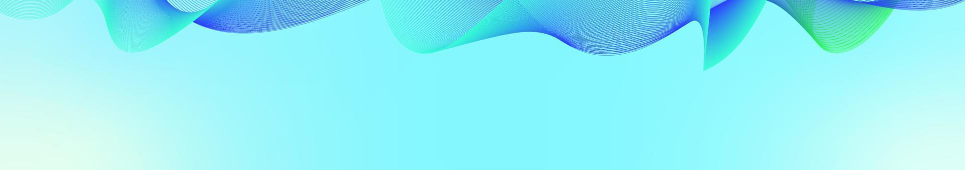 Light blue abstract background. Wavy lines at the top. Vector stock illustration of an abstract background with empty space.