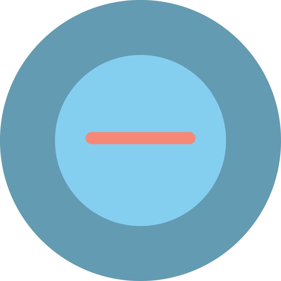 No Add Less  Flat Color Icon Vector icon banner Template