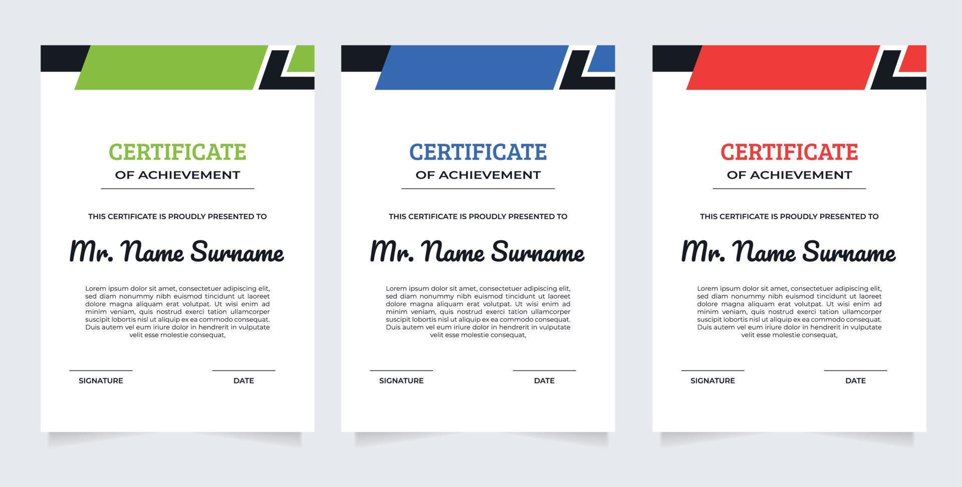 certificate template with luxury pattern,diploma,Vector illustration and vector Luxury