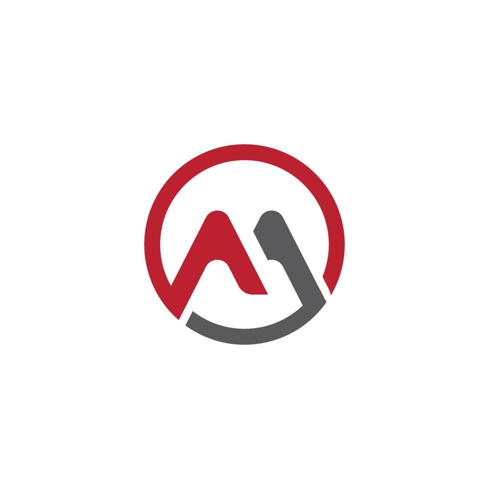 M Letter icon Template vector