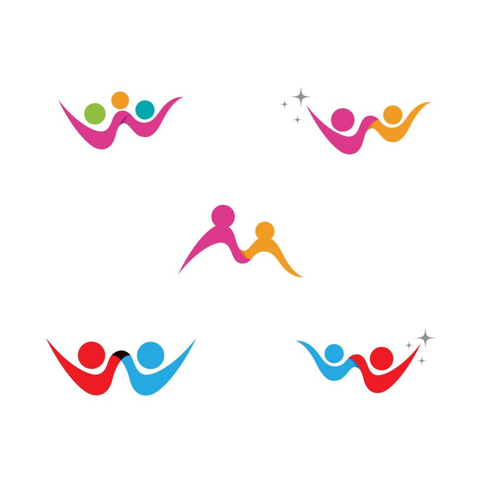 Community, network and social icon vector
