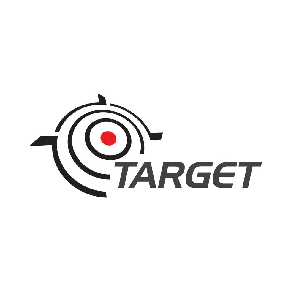 Target Vector icon illustration