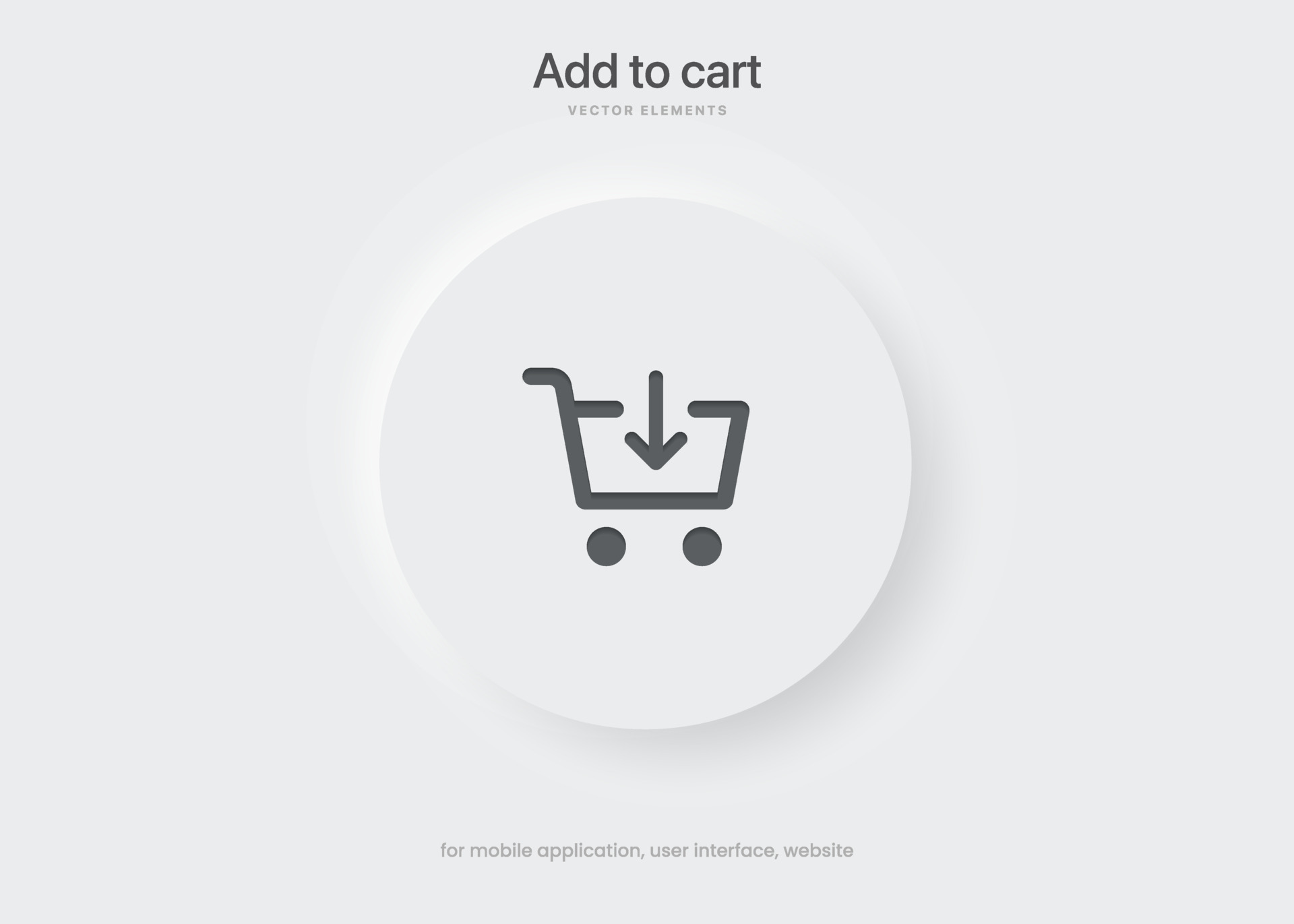 3d add button add icon add to cart icon shopping cart sign online