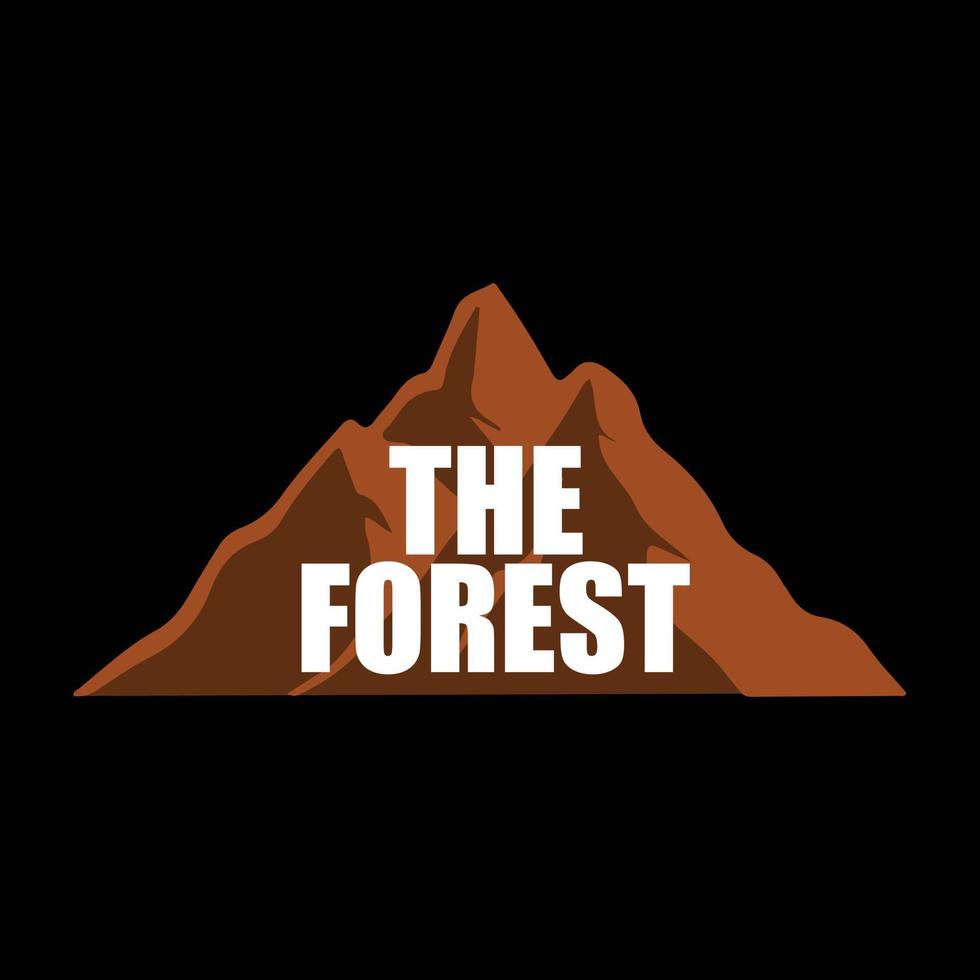 Camping T-shirt design vector
