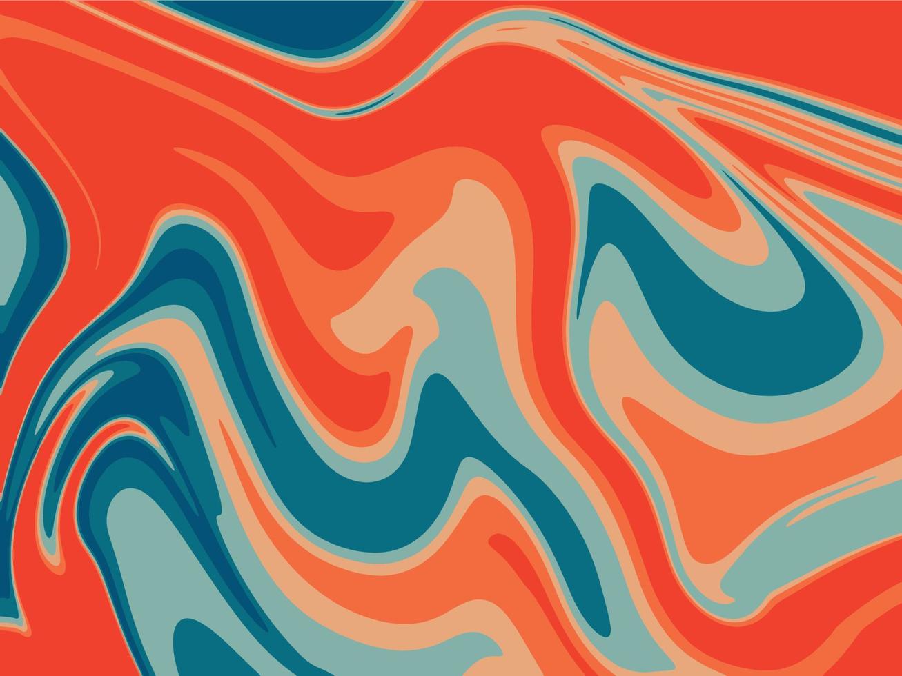 Psychedelic retro groove background vector