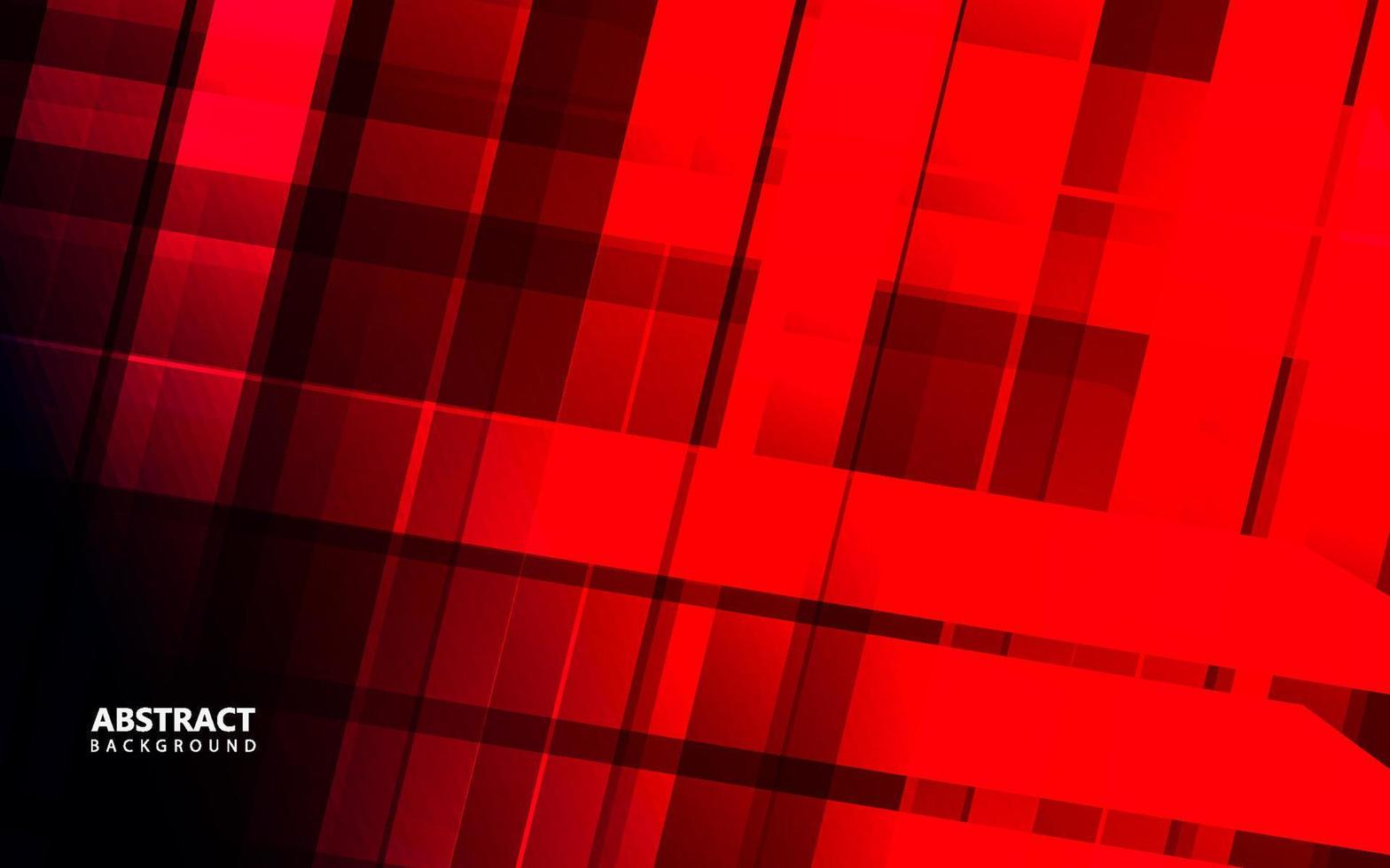 Abstract red color stripe line background vector