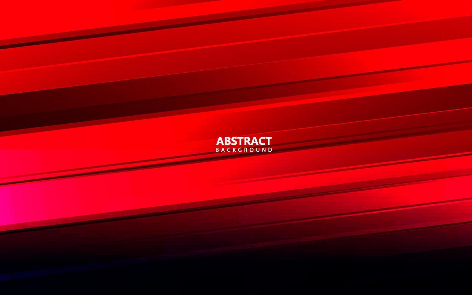 Abstract red color stripe line background vector