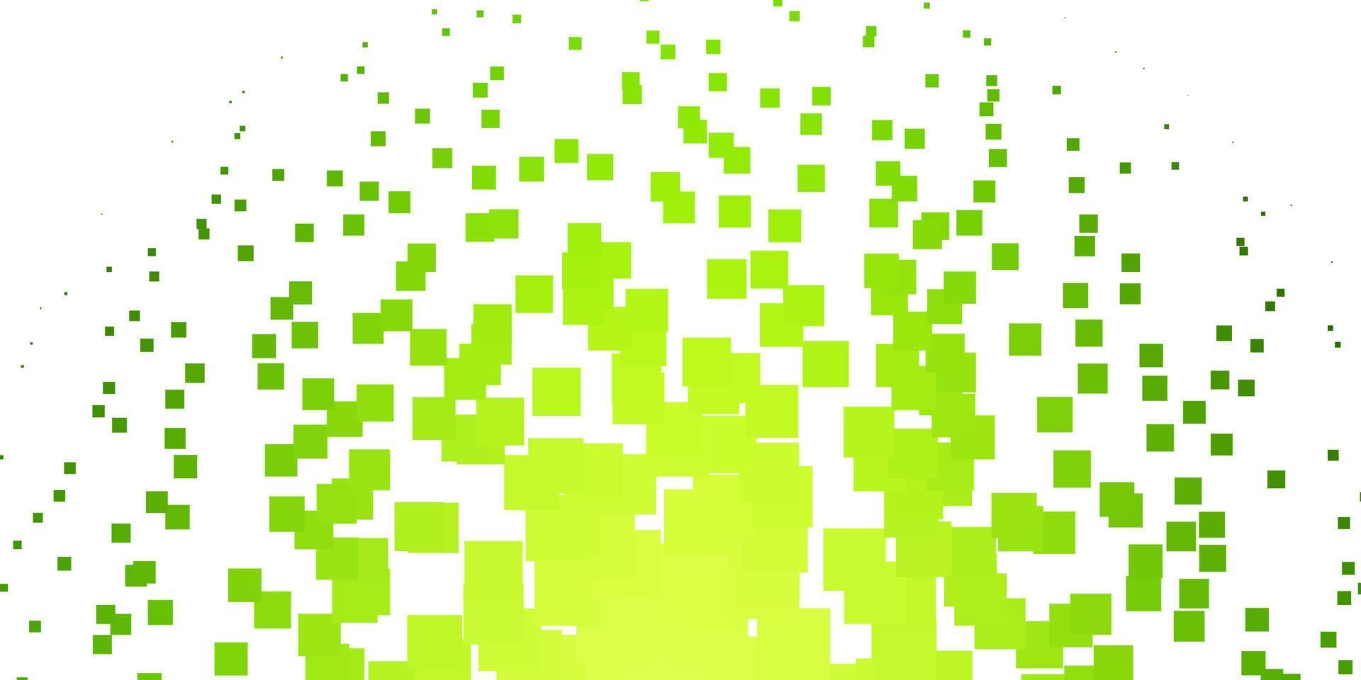 Light Green, Yellow vector template in rectangles.