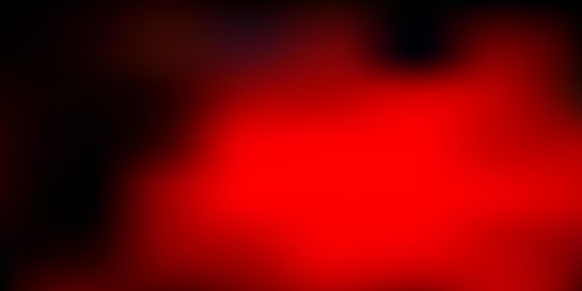 Dark red vector gradient blur background.