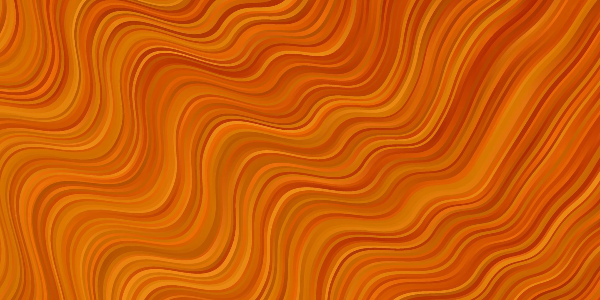 Light Orange vector pattern with lines.