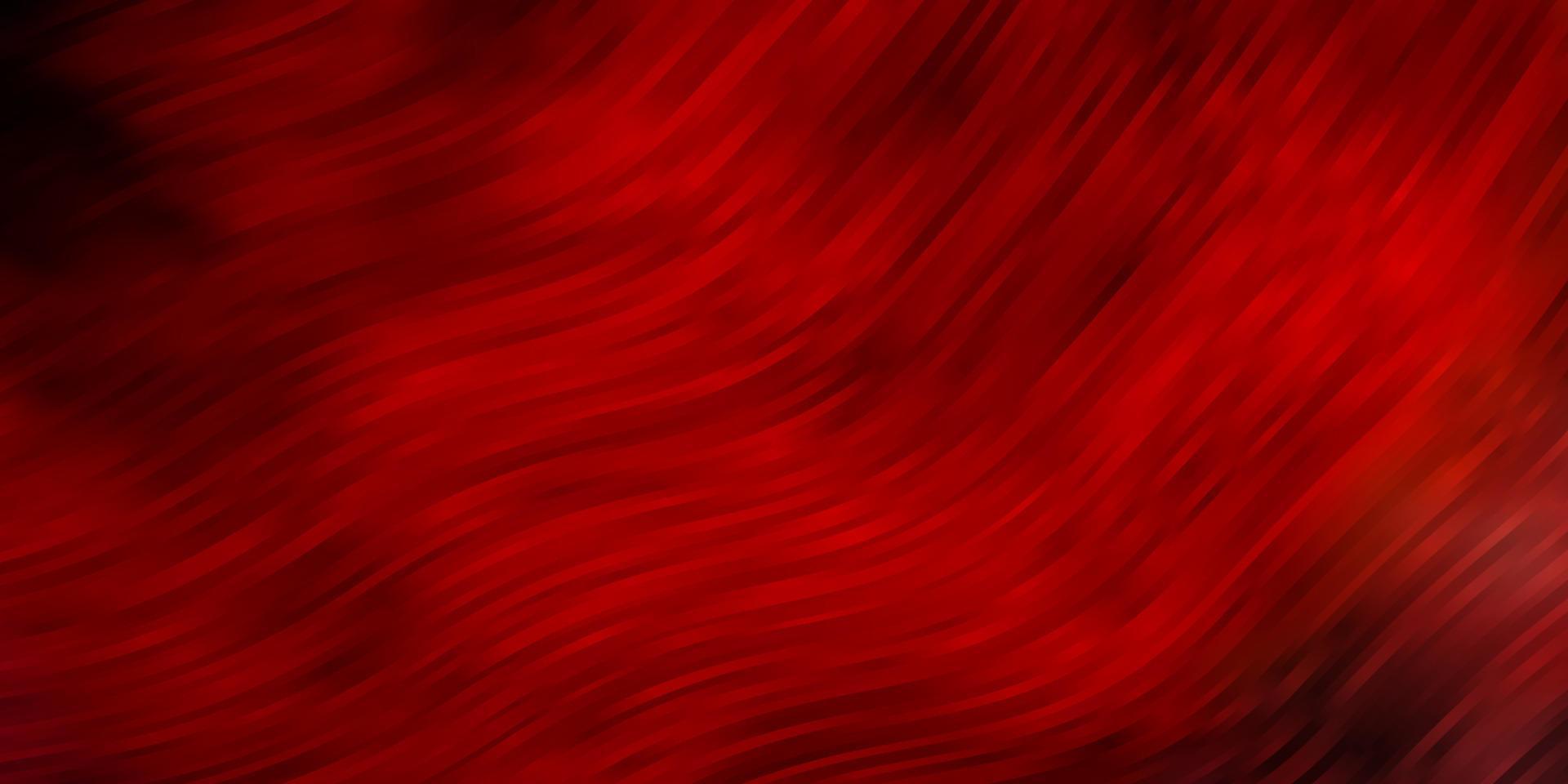 Dark Orange vector background with bent lines. 13437334 Vector Art at