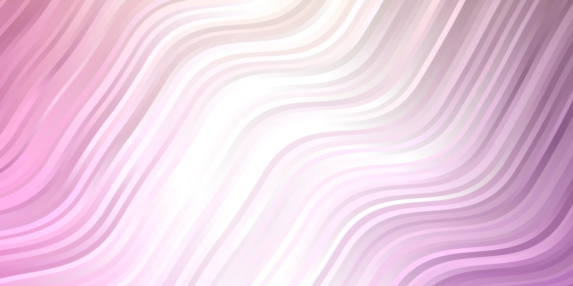 Light Pink, Green vector background with curves. 13437359 Vector Art at