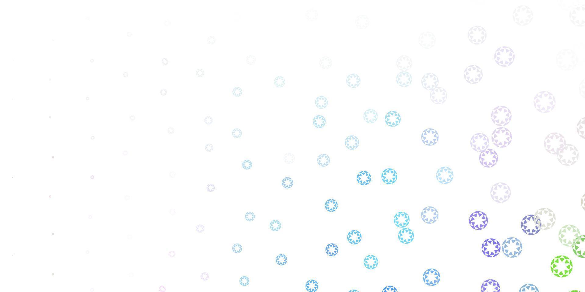 Light blue, red vector backdrop with dots.