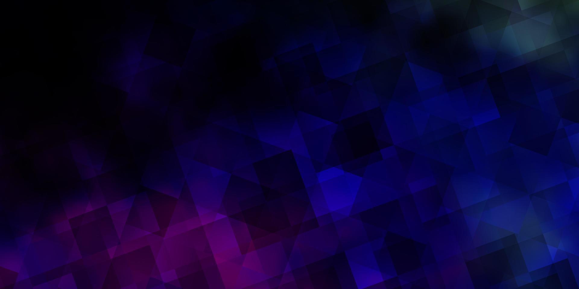 Dark Multicolor vector layout with lines, triangles.