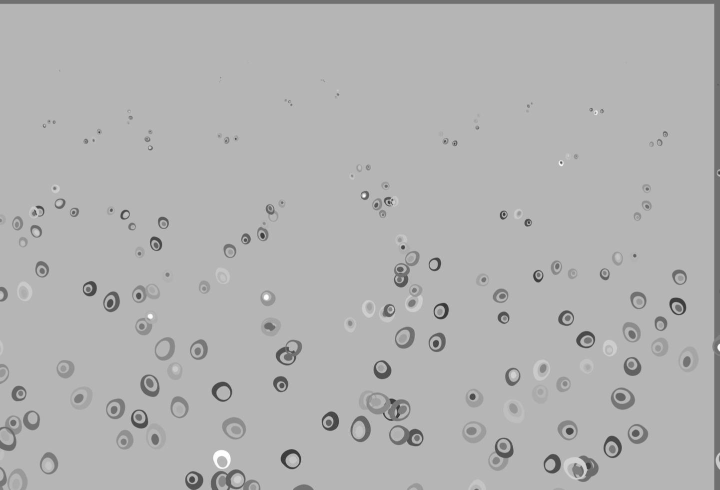 textura de vector gris plateado claro con discos.