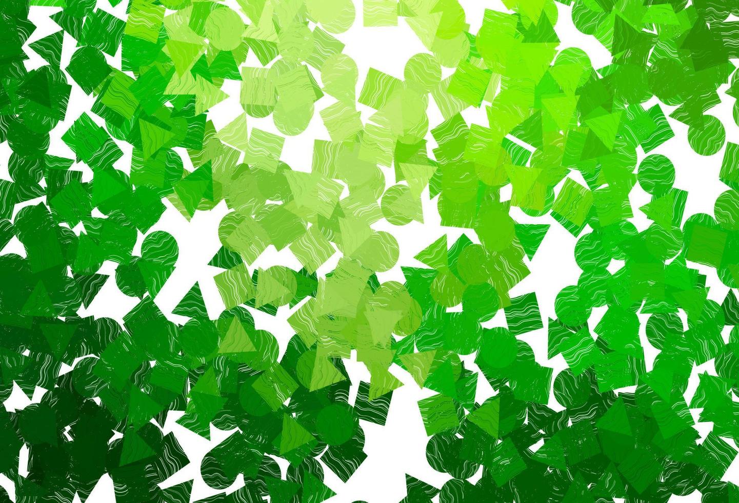 Light  multicolor, rainbow vector backdrop with lines, circles, rhombus.