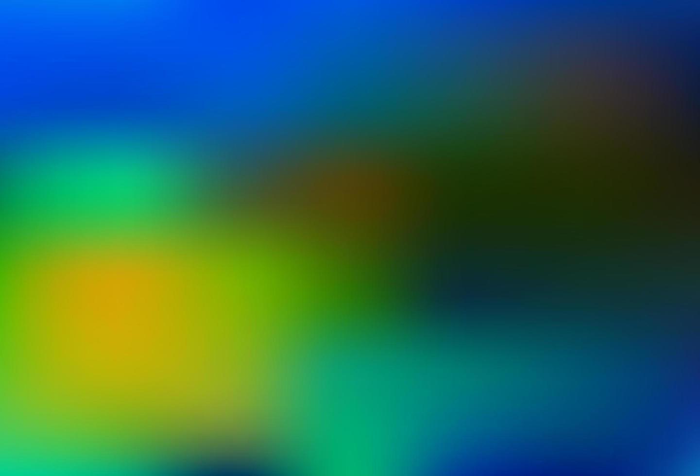 Dark Blue, Yellow vector bokeh template.