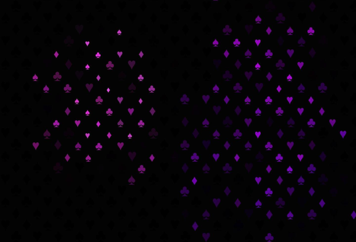 Dark purple vector layout with elements of cards.