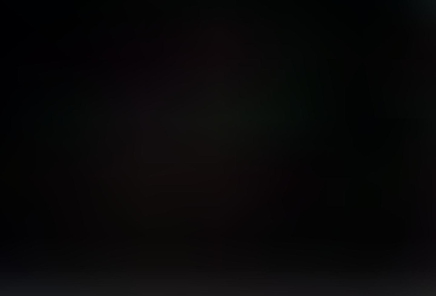 Dark Black vector abstract bokeh pattern.