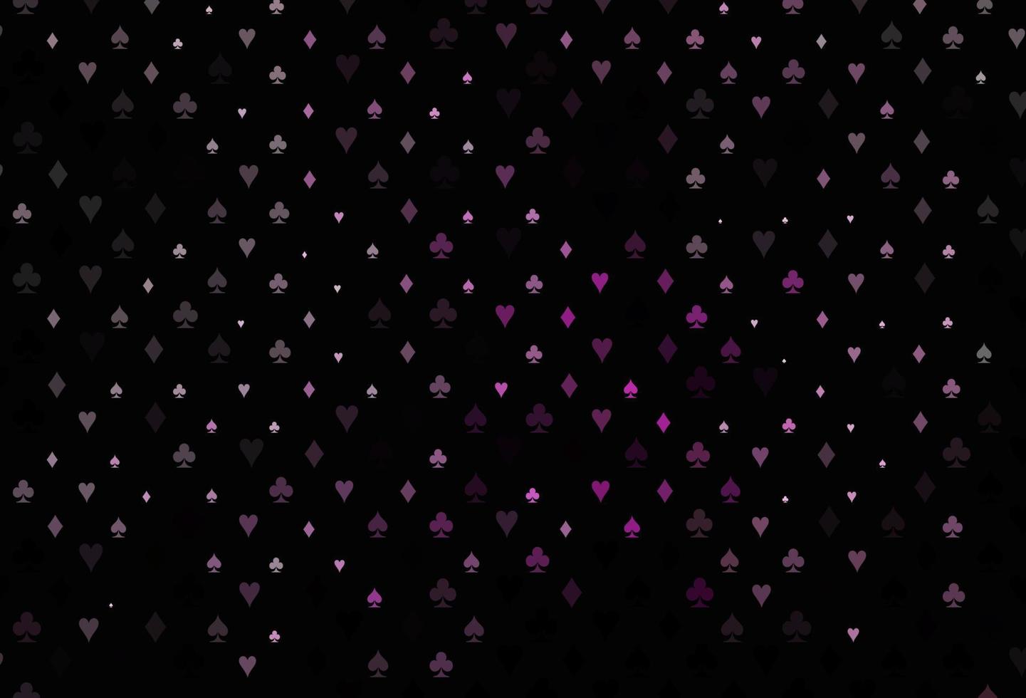 Dark purple vector layout with elements of cards.