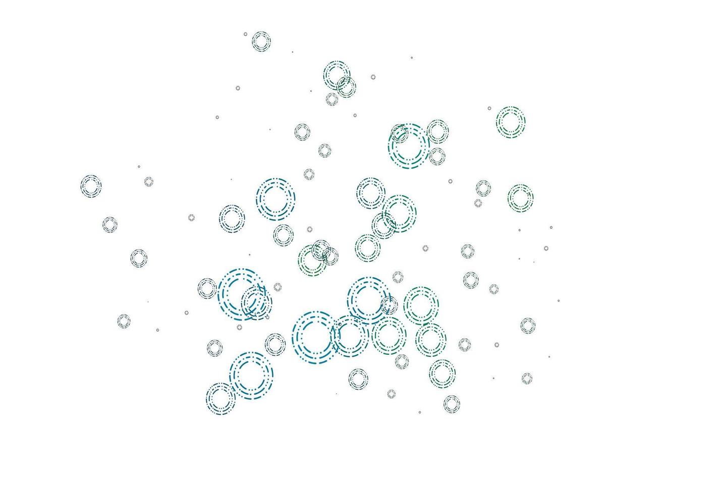 Light Blue, Green vector backdrop with dots.