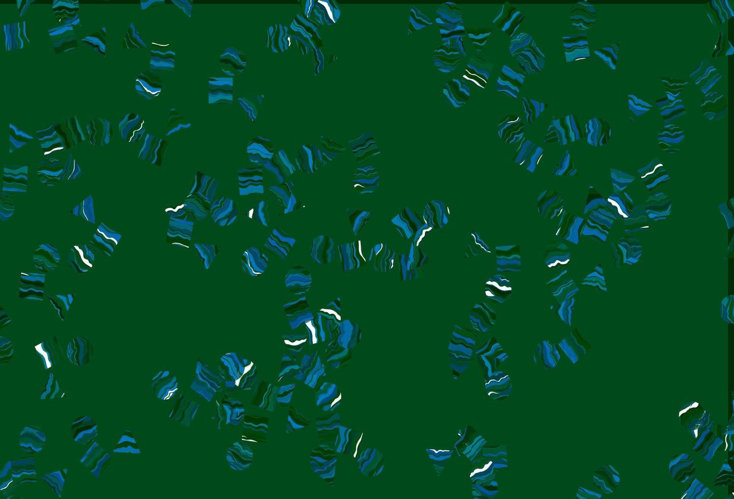 Light Blue, Green vector background with triangles, circles, cubes.